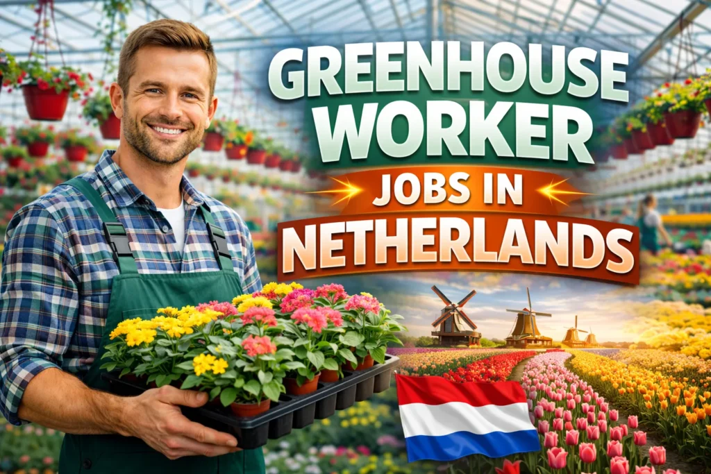 Greenhouse Worker Jobs in Netherlands with Visa Sponsorship 2026