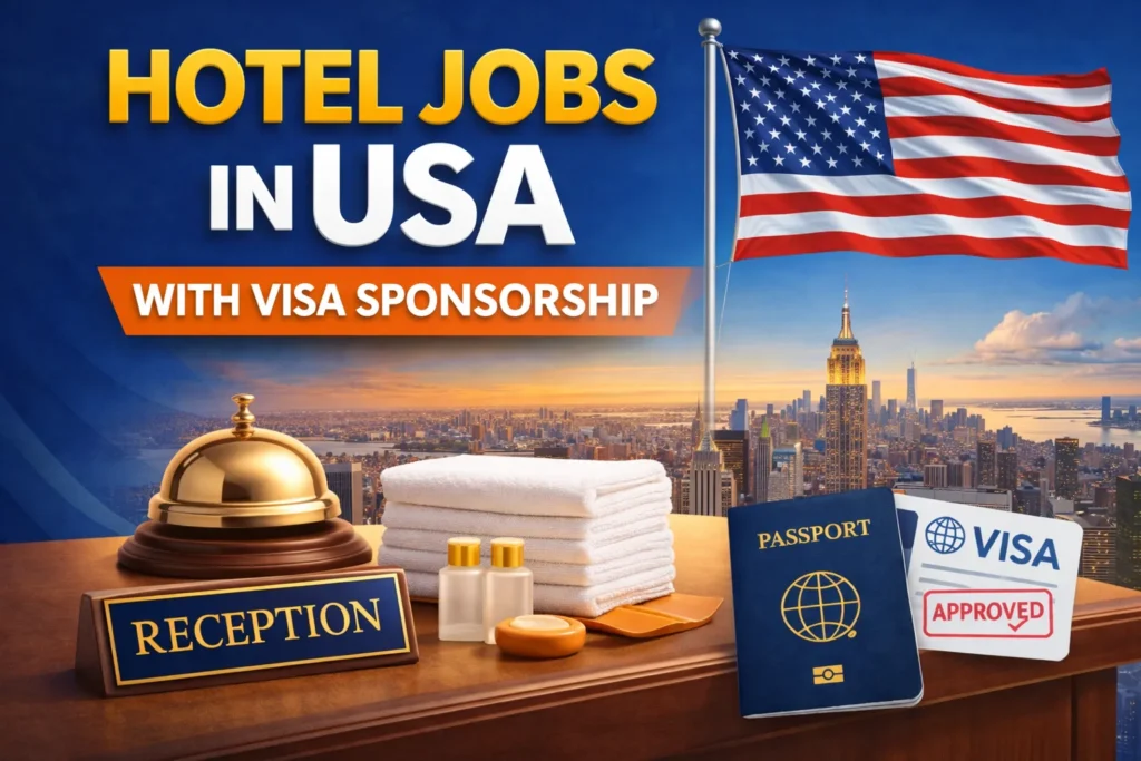 Hotel Jobs in USA with Visa Sponsorship 2026