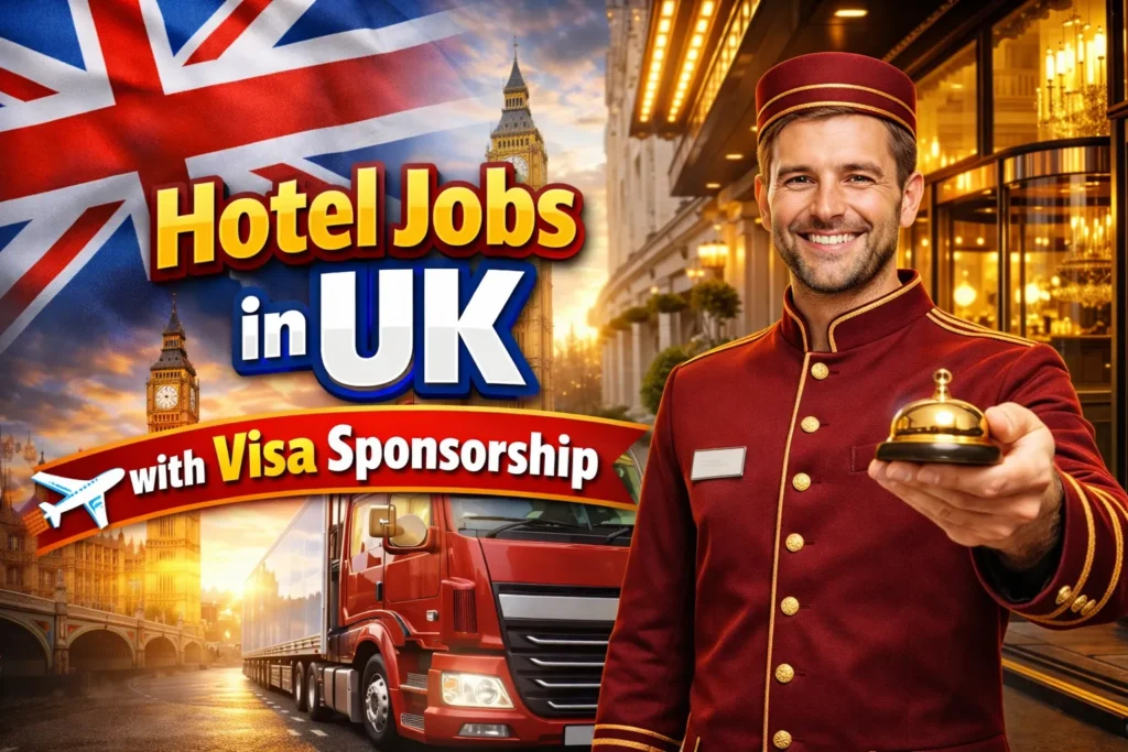 Hotel Jobs in UK with Visa Sponsorship 2026