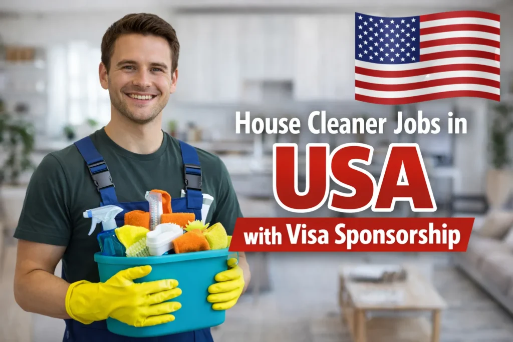 House Cleaner Jobs in USA with Visa Sponsorship 2026