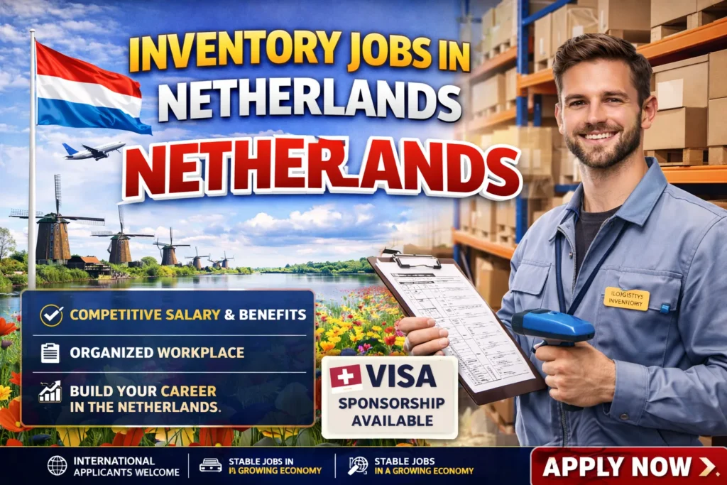 Inventory Jobs in Netherlands with Visa Sponsorship 2026
