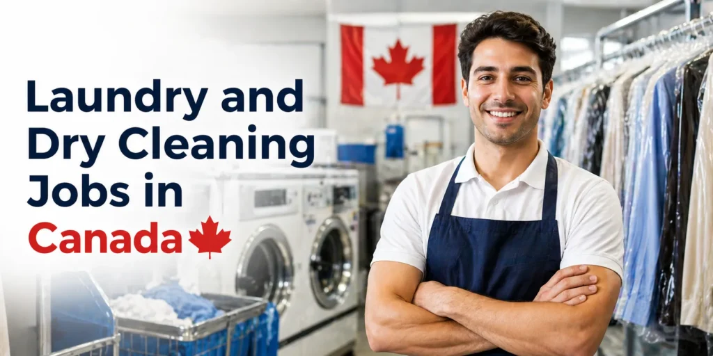 Laundry and Dry Cleaning Jobs in Canada with Visa Sponsorship 2026