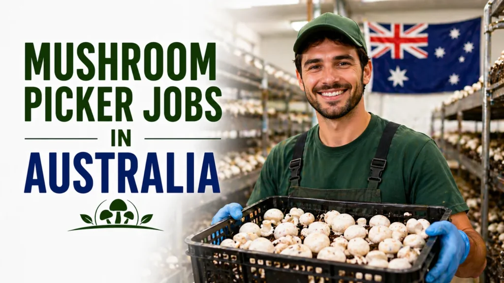 Mushroom Picker Jobs in Australia with Visa Sponsorship 2026
