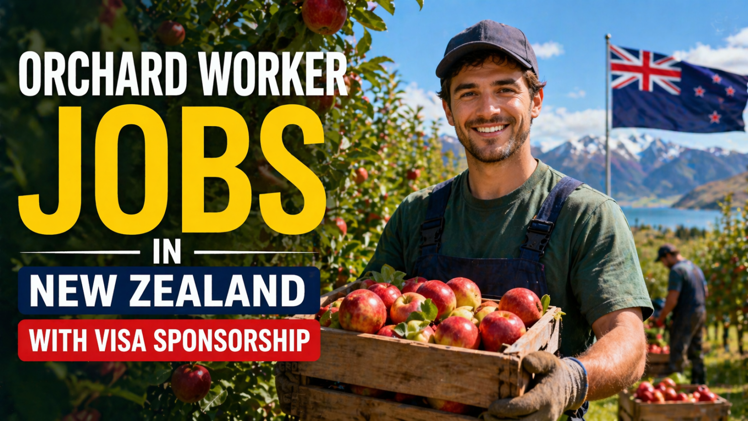 Orchard Worker Jobs in New Zealand with Visa Sponsorship 2026