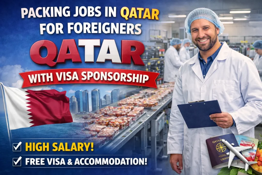 Packing Jobs in Qatar for Foreigners with Visa Sponsorship 2026