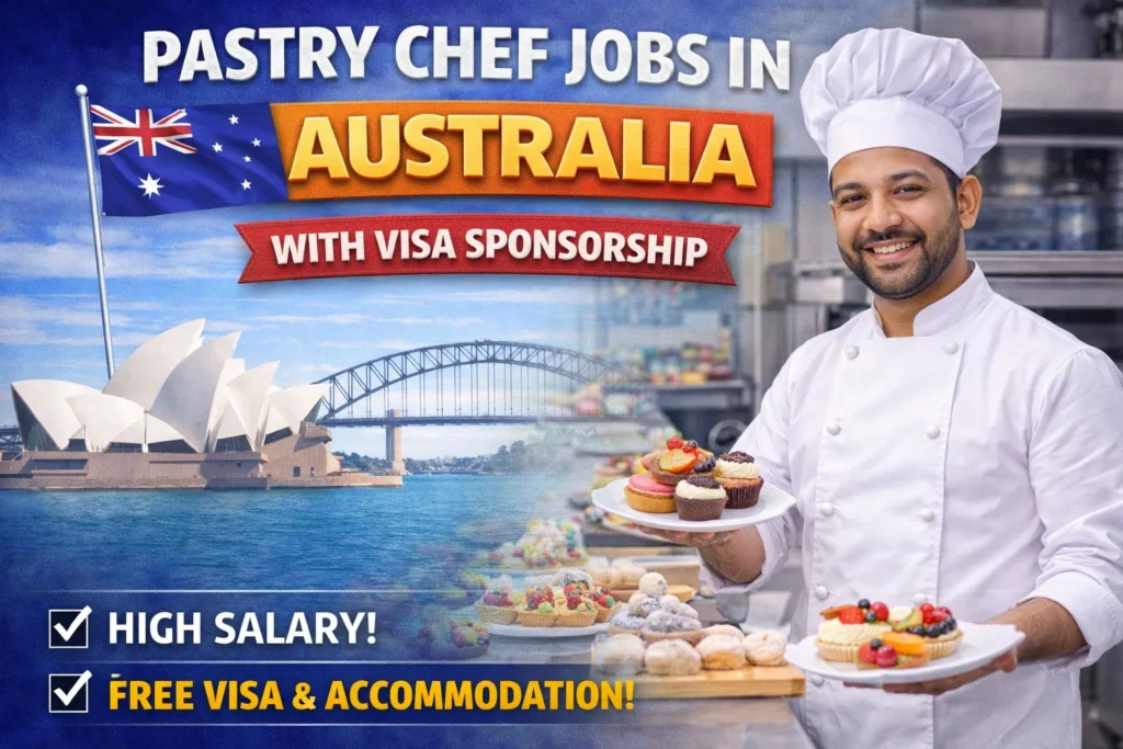Pastry Chef Jobs in Australia with Visa Sponsorship 2026