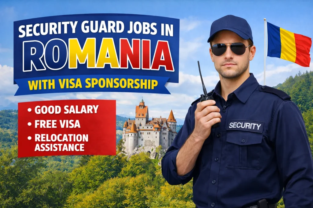 Security Guard Jobs in Romania with Visa Sponsorship 2026