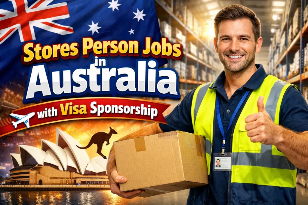 Stores Person Jobs in Australia with Visa Sponsorship 2026
