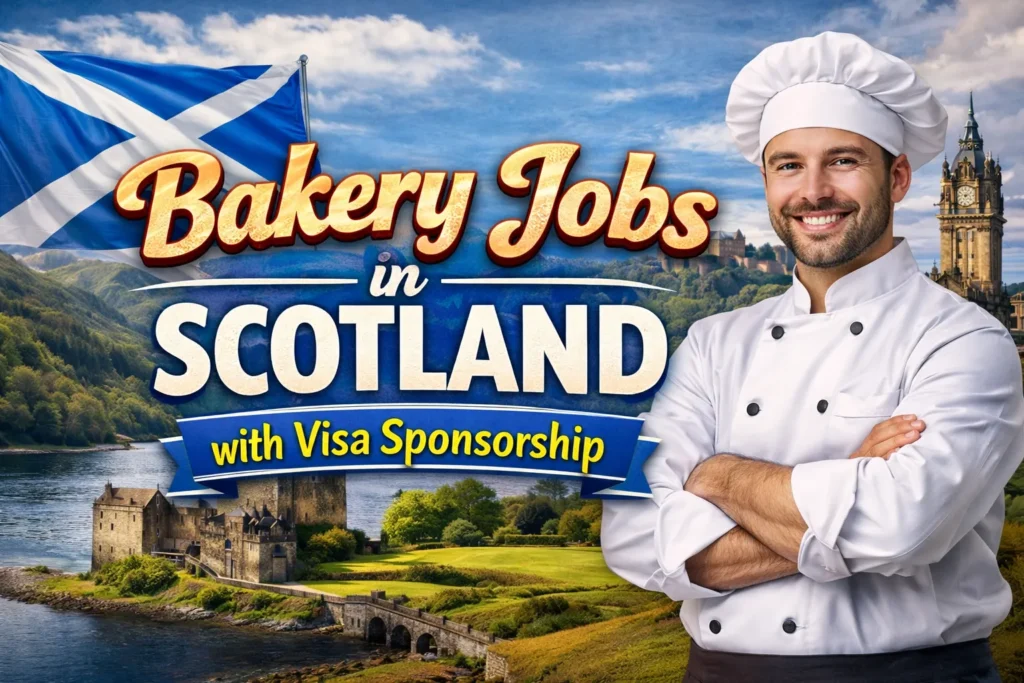 Bakery Jobs in Scotland with Visa Sponsorship 2026