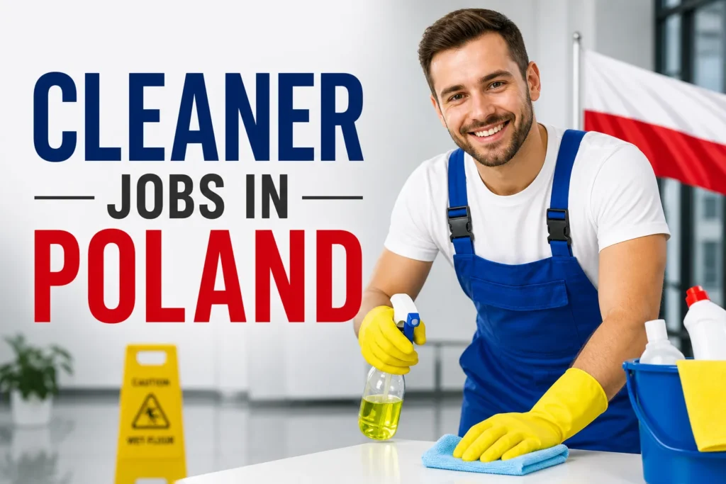 Cleaner Jobs in Poland with Visa Sponsorship 2026