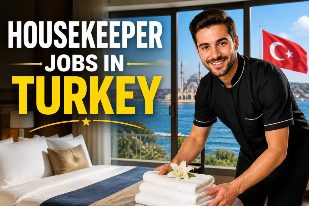 Housekeeper Jobs in Turkey with Visa Sponsorship 2026