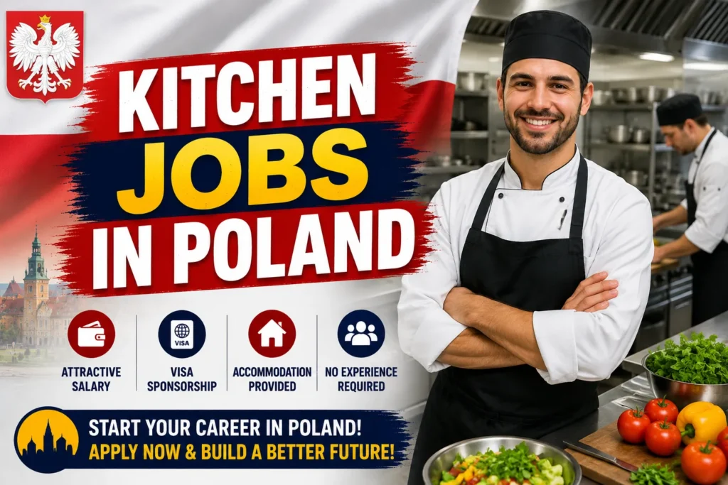 Kitchen Jobs in Poland with Visa Sponsorship 2026