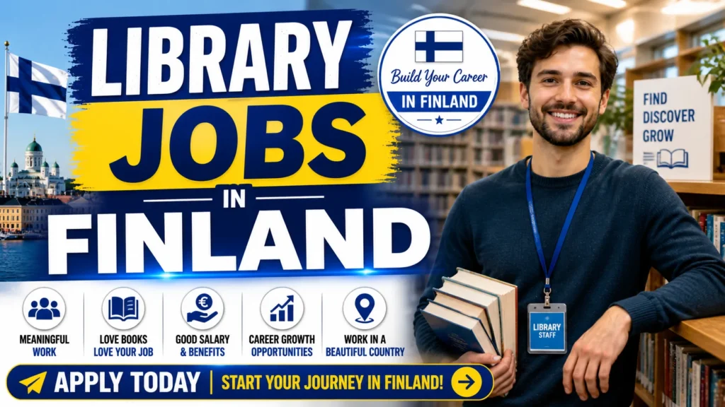 Library Jobs in Finland with Visa Sponsorship 2026