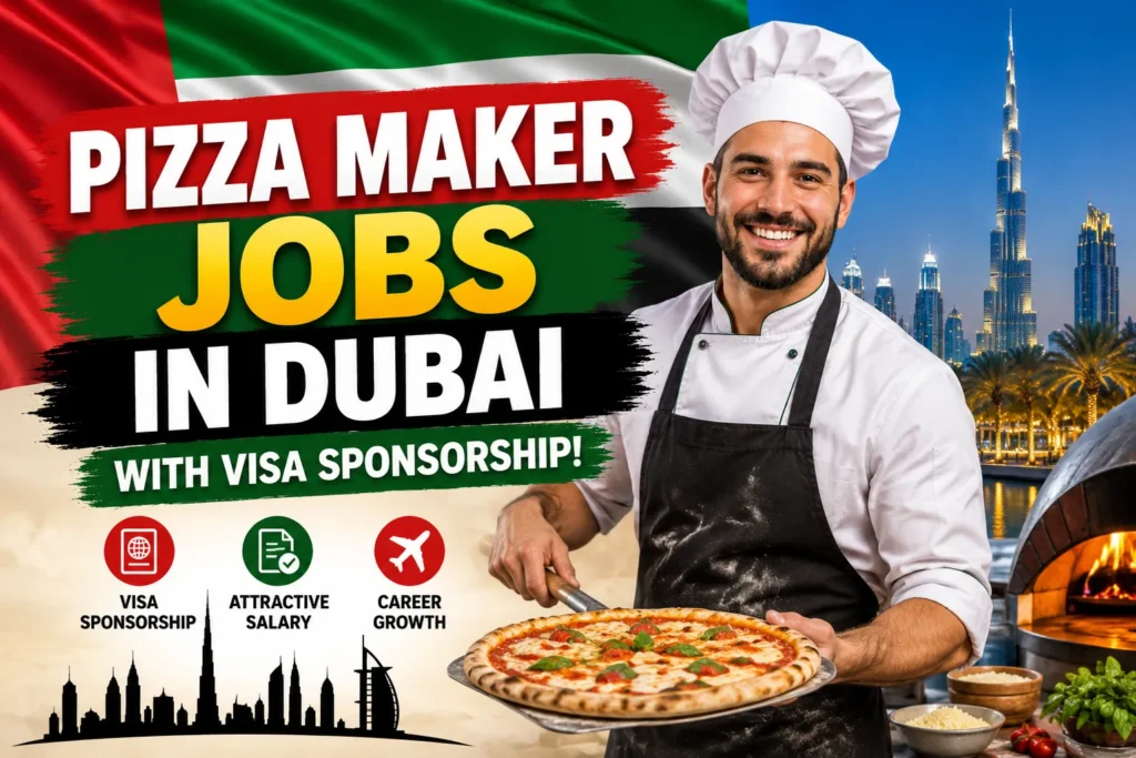 Pizza Maker Jobs in Dubai with Visa Sponsorship 2026