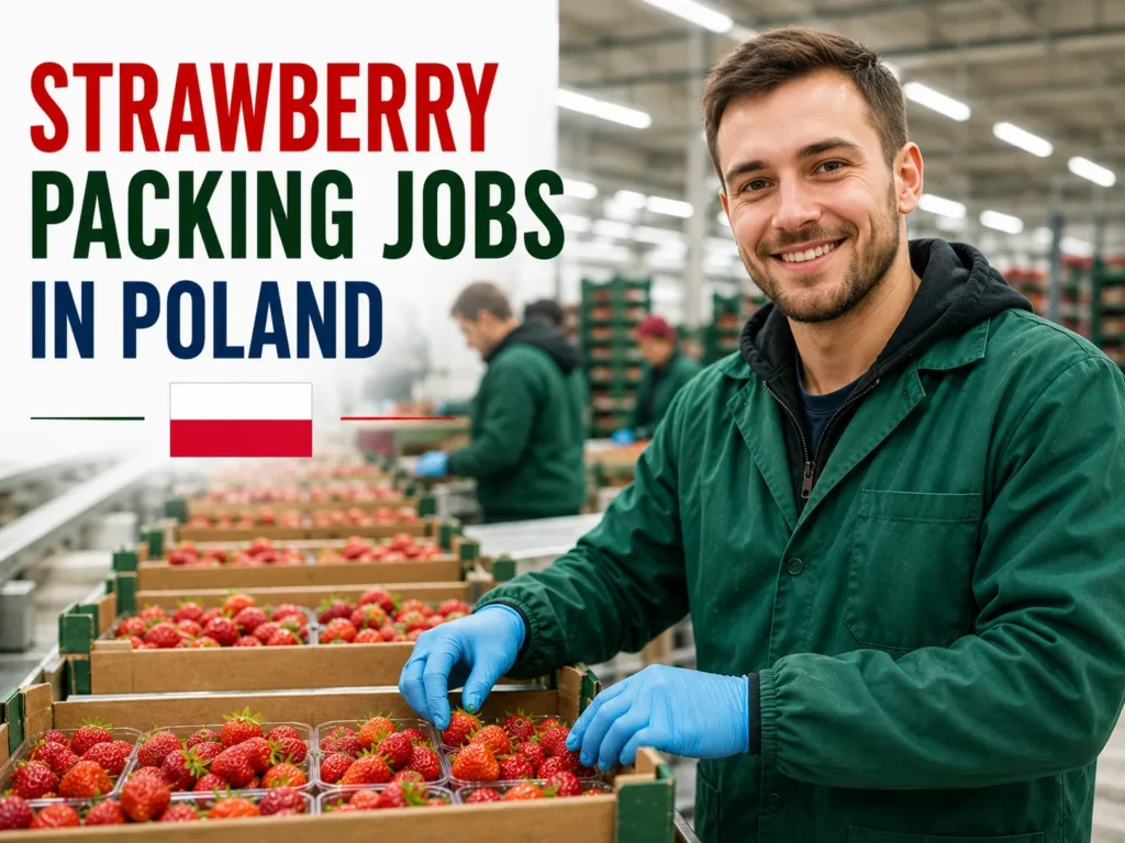 Strawberry Packing Jobs in Poland with Visa Sponsorship 2026