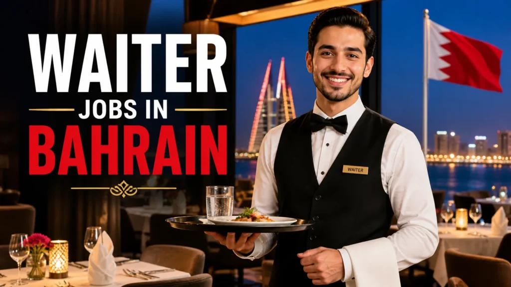 Waiter Jobs in Bahrain with Visa Sponsorship 2026